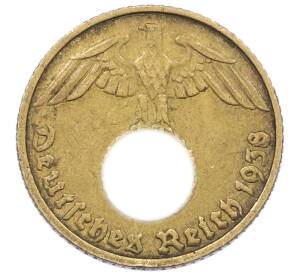 5 рейхспфеннигов 1938 года D Германия — Фото №1