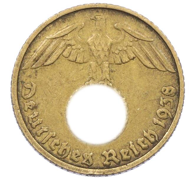 Монета 5 рейхспфеннигов 1938 года D Германия (Артикул: M2-85116) — Фото №1