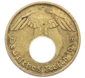 5 рейхспфеннигов 1938 года D Германия — Фото №1