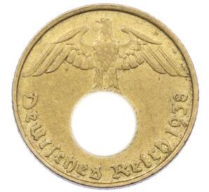 5 рейхспфеннигов 1938 года D Германия — Фото №1