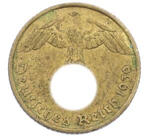 5 рейхспфеннигов 1939 года F Германия — Фото №1