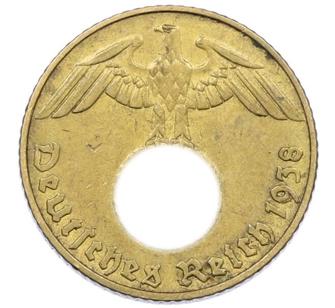 Монета 5 рейхспфеннигов 1938 года E Германия (Артикул: M2-85083) — Фото №1