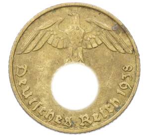 5 рейхспфеннигов 1938 года D Германия — Фото №1