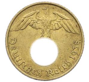 5 рейхспфеннигов 1938 года A Германия — Фото №1