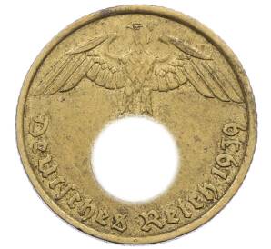 5 рейхспфеннигов 1939 года F Германия — Фото №1