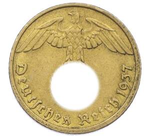 5 рейхспфеннигов 1937 года D Германия — Фото №1