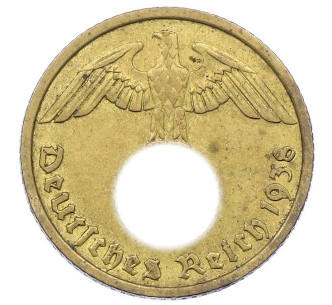 Монета 10 рейхспфеннигов 1938 года A Германия (Артикул: M2-84664) — Фото №1