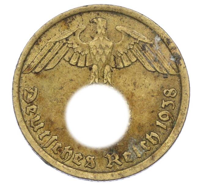 Монета 10 рейхспфеннигов 1938 года A Германия (Артикул: M2-84660) — Фото №1