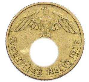 10 рейхспфеннигов 1938 года F Германия — Фото №1