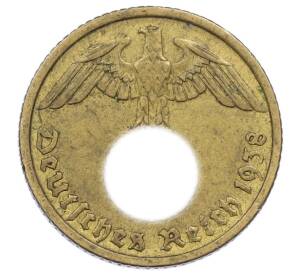 10 рейхспфеннигов 1938 года G Германия — Фото №1