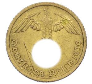 10 рейхспфеннигов 1939 года F Германия — Фото №1