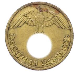 10 рейхспфеннигов 1938 года G Германия — Фото №1