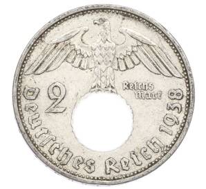 2 рейхсмарки 1938 года A Германия — Фото №1