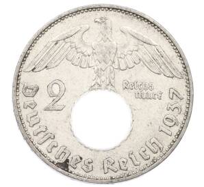 2 рейхсмарки 1937 года J Германия — Фото №1