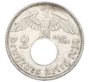 2 рейхсмарки 1939 года A Германия — Фото №1