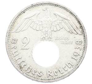 2 рейхсмарки 1938 года D Германия — Фото №1