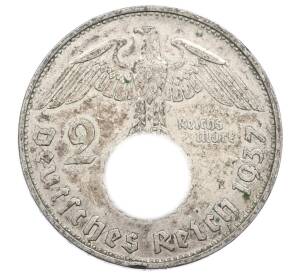 2 рейхсмарки 1937 года G Германия — Фото №1