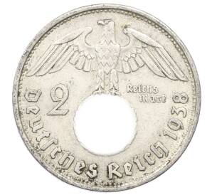 2 рейхсмарки 1938 года B Германия — Фото №1