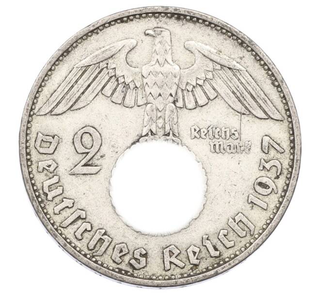 Монета 2 рейхсмарки 1937 года A Германия (Артикул: M2-84454) — Фото №1