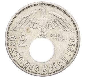 2 рейхсмарки 1938 года A Германия — Фото №1
