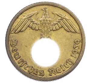 10 рейхспфеннигов 1939 года F Германия — Фото №1