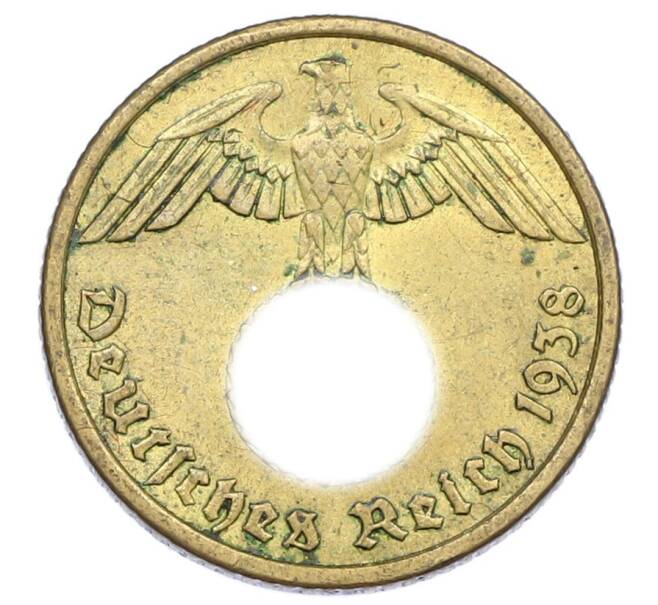 Монета 10 рейхспфеннигов 1938 года A Германия (Артикул: M2-83621) — Фото №1