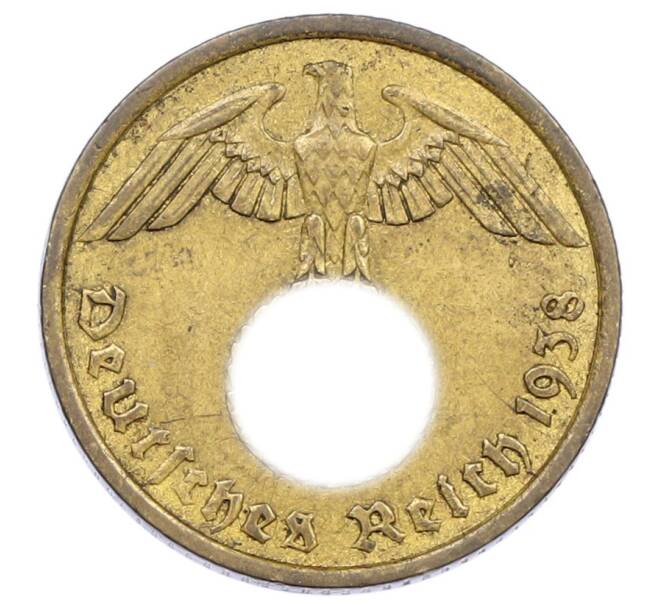 Монета 10 рейхспфеннигов 1938 года A Германия (Артикул: M2-83615) — Фото №1