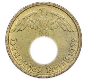 10 рейхспфеннигов 1938 года G Германия — Фото №1