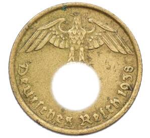 5 рейхспфеннигов 1938 года G Германия — Фото №1