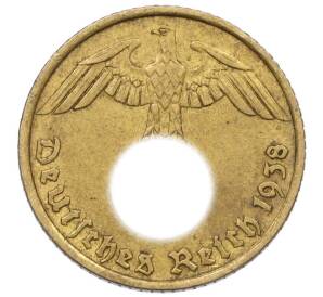 5 рейхспфеннигов 1938 года G Германия — Фото №1