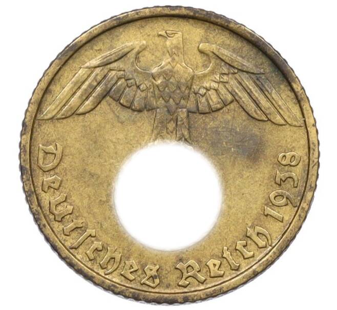 Монета 5 рейхспфеннигов 1938 года D Германия (Артикул: K12-34006) — Фото №1