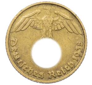 5 рейхспфеннигов 1938 года D Германия — Фото №1