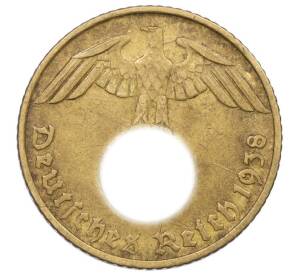 5 рейхспфеннигов 1938 года D Германия — Фото №1