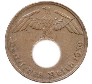 1 рейхспфенниг 1939 года G Германия — Фото №1