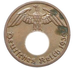 1 рейхспфенниг 1939 года E Германия — Фото №1