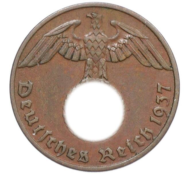 Монета 1 рейхспфенниг 1937 года А Германия (Артикул: K12-33249) — Фото №1