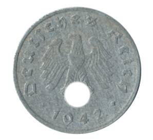 1 рейхспфенниг 1942 года J Германия — Фото №1