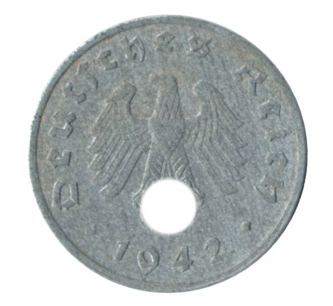 Монета 1 рейхспфенниг 1942 года J Германия (Артикул: M2-35830) — Фото №1