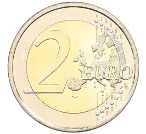 2 евро 2015 года Финляндия «150 лет со дня рождения Аксели Галлен-Каллела» — Фото №2