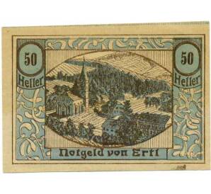 50 геллеров 1920 года Австрия — Эртль (Нотгельд) — Фото №1