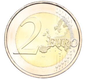 2 евро 2017 года Испания «ЮНЕСКО — Церковь Санта-Мария-дель-Наранко в Овьедо» — Фото №2