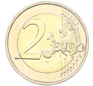 2 евро 2011 года Бельгия «100 лет Международному женскому дню» — Фото №2