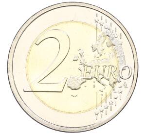 2 евро 2008 года Словения «500 лет со дня рождения Приможа Трубара» — Фото №2