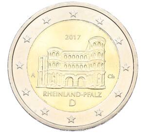 2 евро 2017 года A Германия «Федеральные земли Германии — Рейнланд-Пфальц (Порта Нигра)»