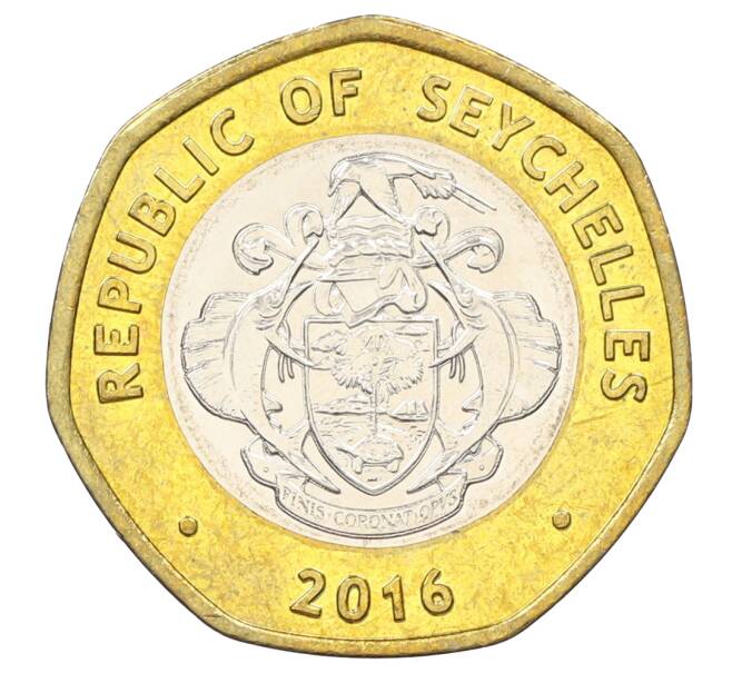 Монета 10 рупий 2016 года Сейшелы (Артикул: K12-69166) — Фото №2
