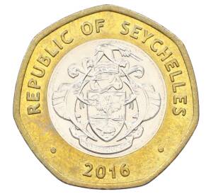 10 рупий 2016 года Сейшелы — Фото №2
