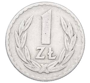 1 злотый 1949 года Польша — Фото №2