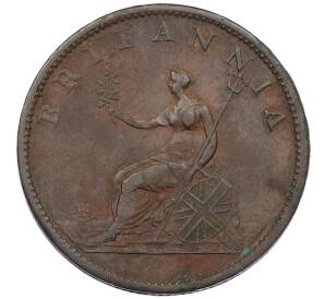 1/2 пенни 1807 года Великобритания — Фото №2