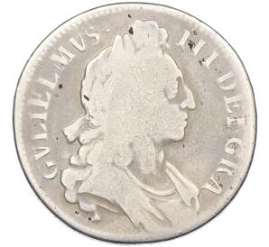 1 крона 1696 года Англия (Король Вильгельм III) — Фото №1