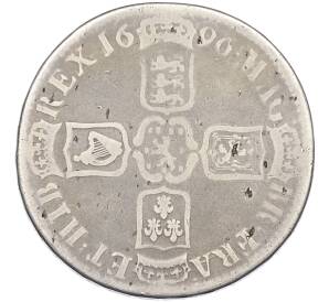 1 крона 1696 года Англия (Король Вильгельм III) — Фото №2